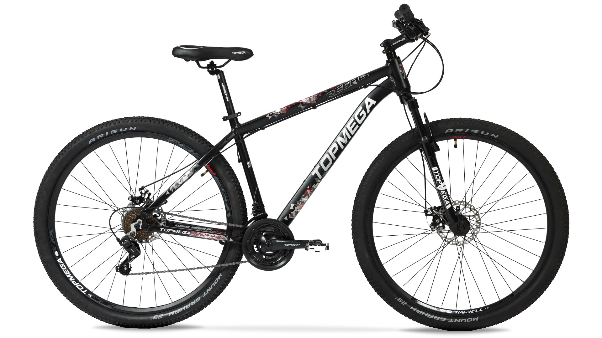 TOPMEGA NEW REGAL R29 21VEL NEG/BLA/GRIS